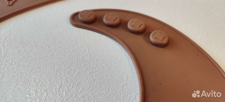 Слюнявчик силиконовый