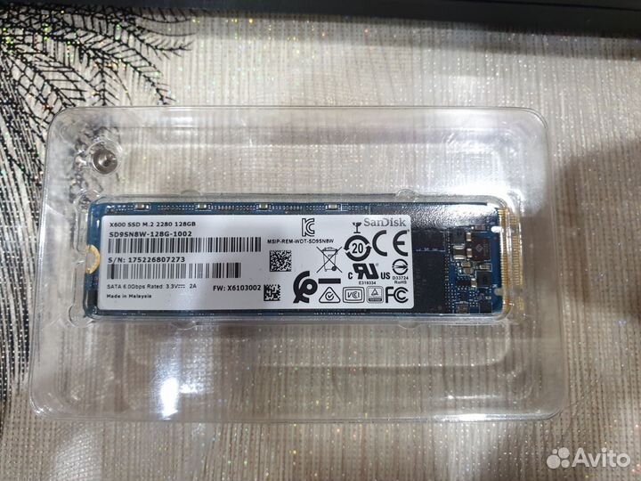 Накопитель M2 ssd