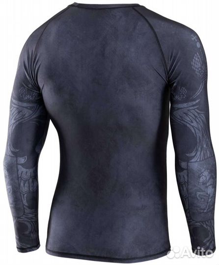 Рашгард rusco black herb, детский