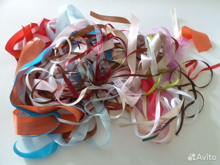 Атласные ленты для творчества