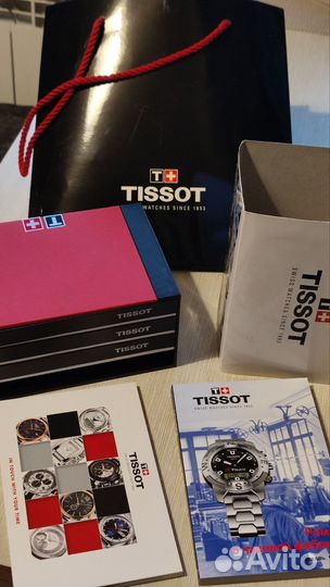 Коробка и пакет от часов Tissot