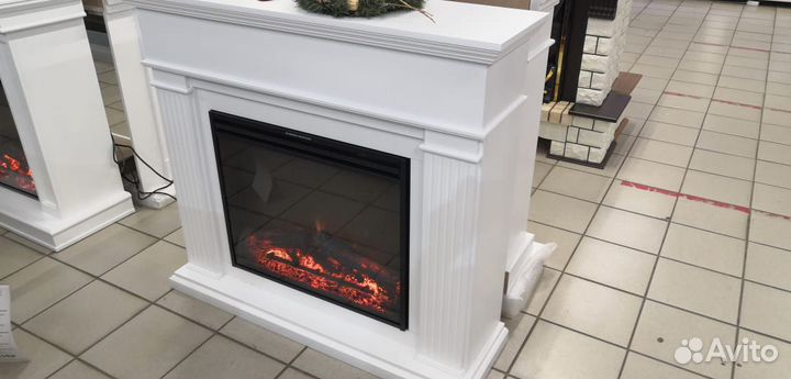 Электрокамины RealFlame 2D/3D Белые