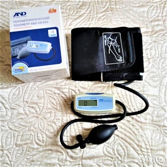 Тонометр полуавтоматический AND UA-604