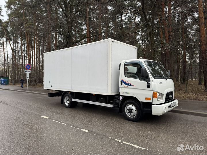 Изотермический фургон Hyundai HD78, 2017