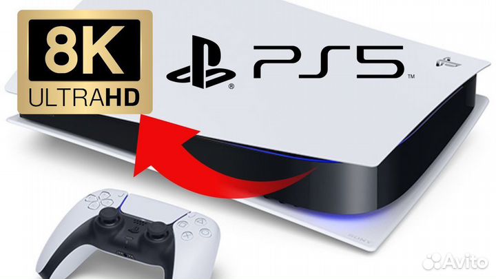 Аренда PS5 приставки PlayStation 5 Sony прокат