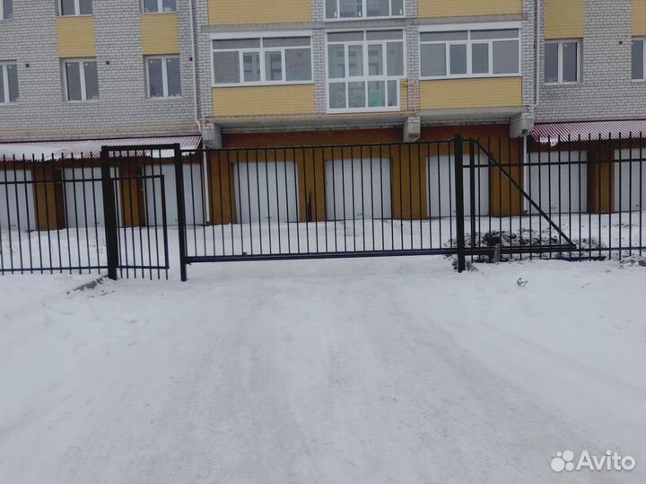 Откатные ворота с автоматикой