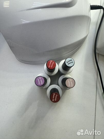 Цветные базы для ногтей Awix