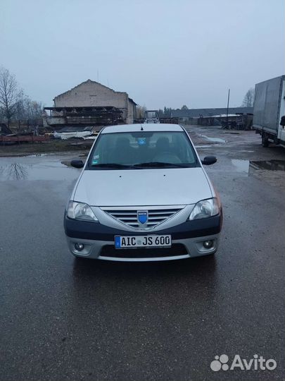 Запчасти на рено логан Logan 2008г 1,4MPI