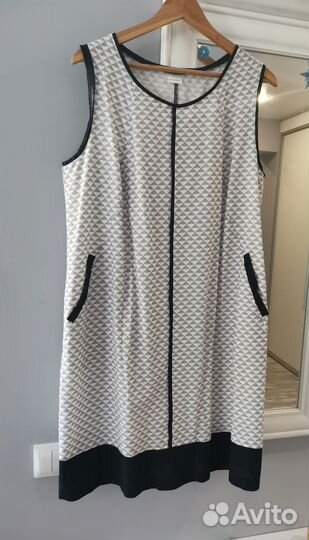 Платье женское, р. 54-56,лён