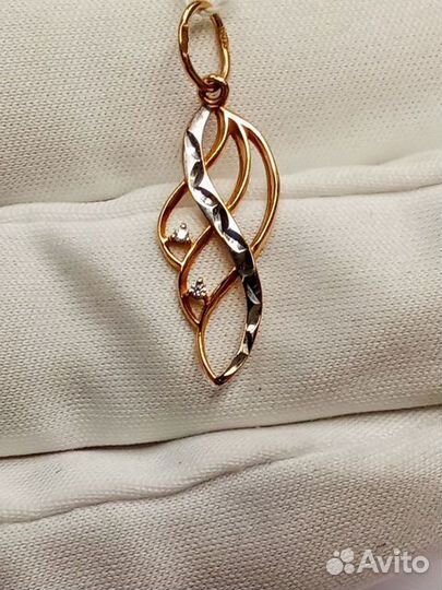Золотая подвеска