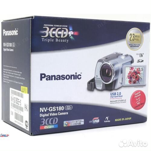Видеокамера Panasonic NV-GS180