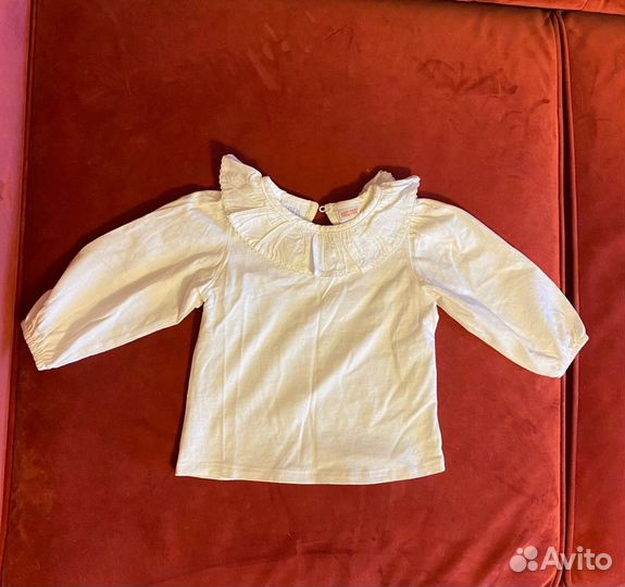 Кофта блузка детская zara 80