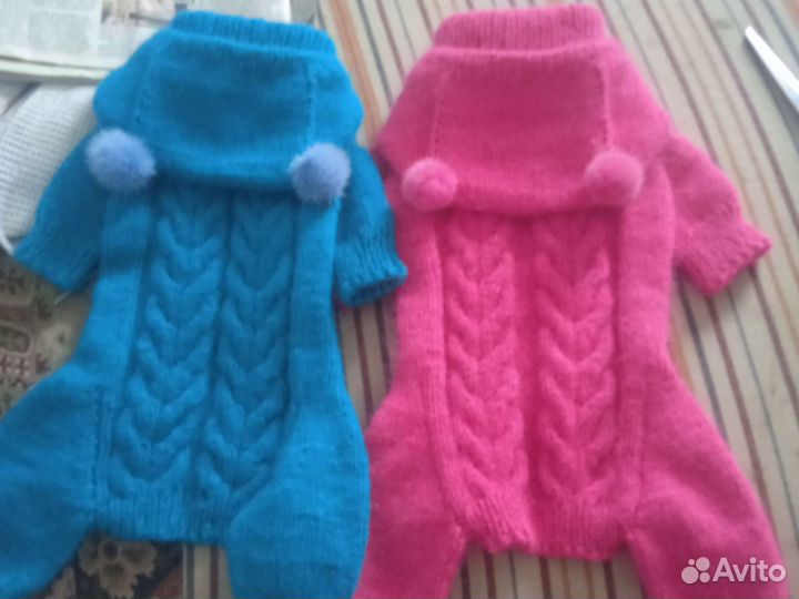 Вязаная одежда для собак