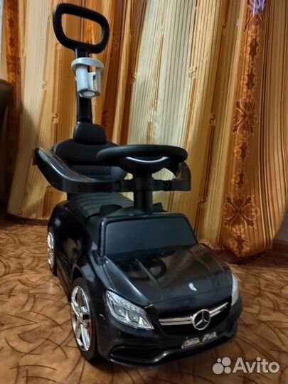 Машинка каталка толокар mercedes