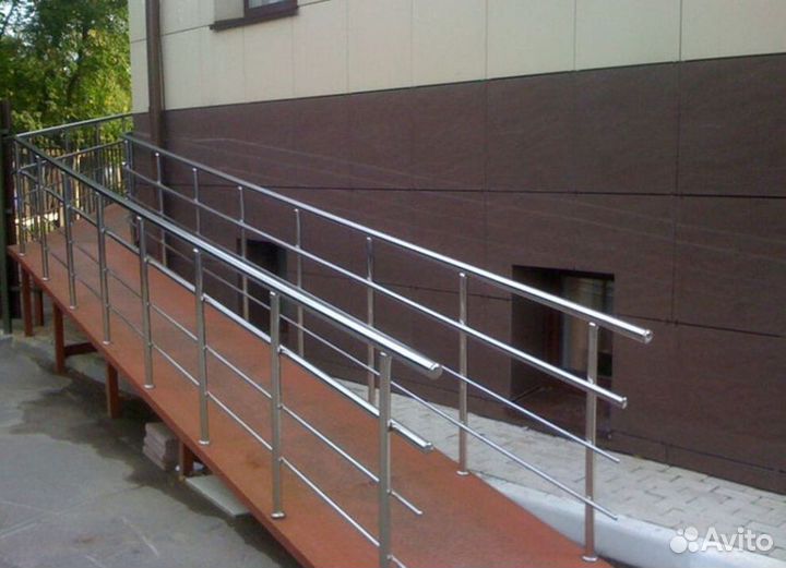 Поручни из нержавеющей стали