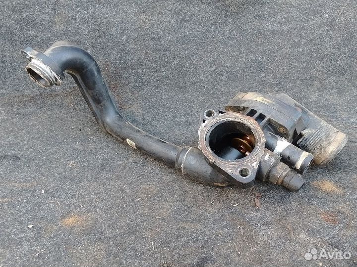 Корпус термостата газель Cummins в сборе бу