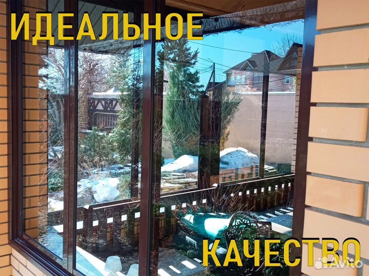 Мойка окон, балконов, витрин. Любая высота