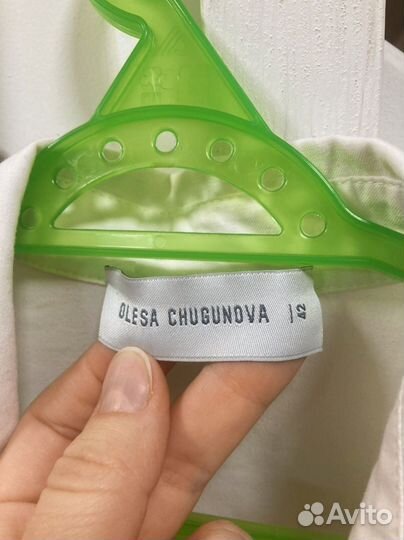 Рубашка женская оверсайз белая