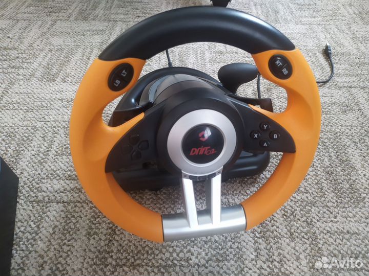Игровой руль 180 градусов Drift O.Z speedlink