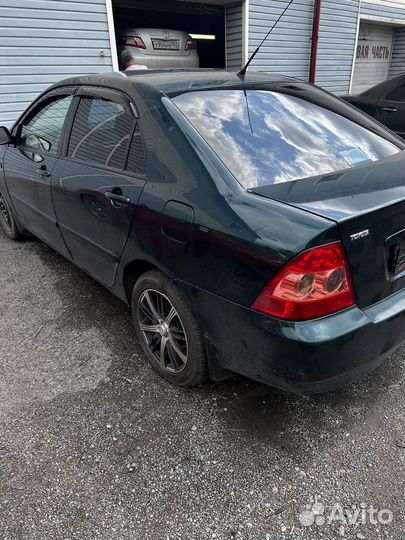 Toyota corolla 120 в разбор