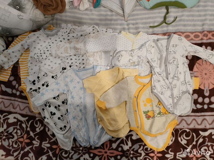 Большой пакет вещей для новорожденного