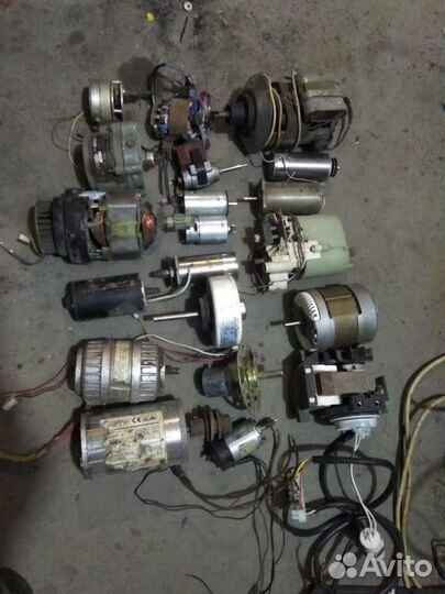 Двигатели для стиральных машин и другие