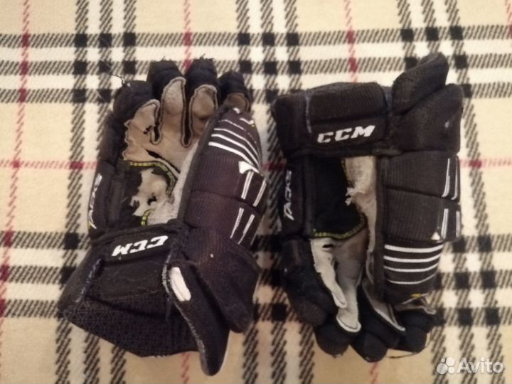 Краги хоккейные размер 10