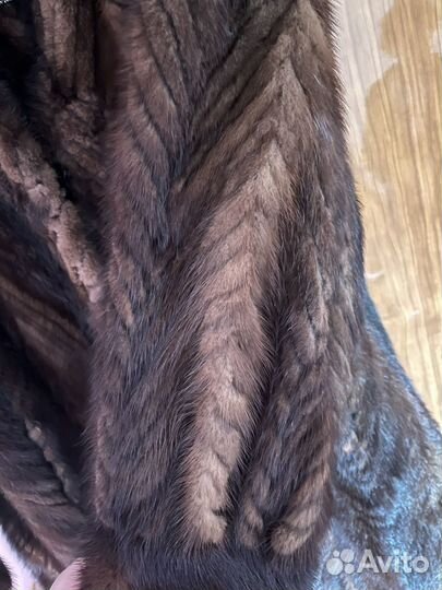 Шуба норковая 48 50 бу