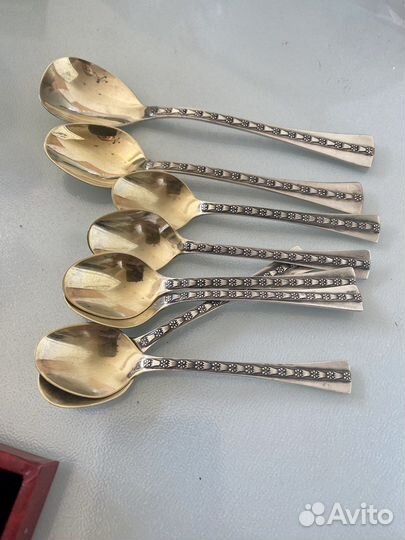 Столовые приборы серебряные СССР
