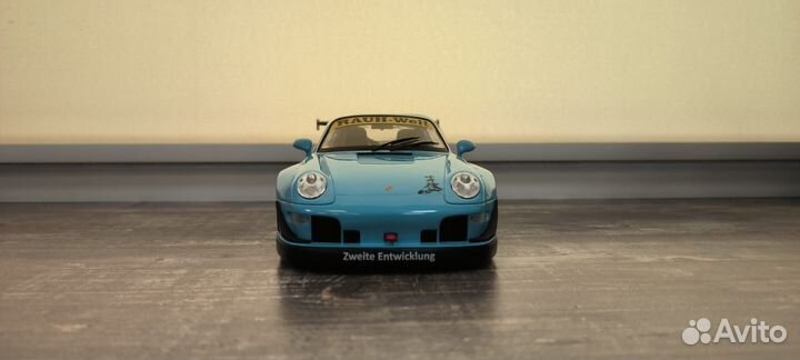 Solido 1:18 - Porsche RWB 2018 - Лазурный