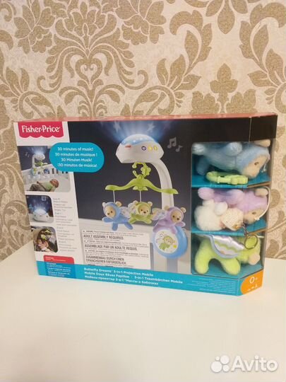 Мобиль на кроватку fisher price
