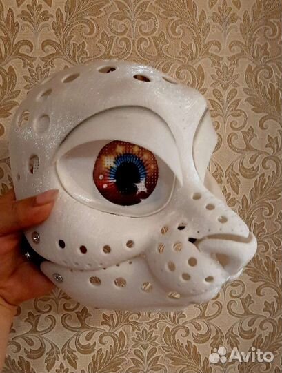 Маска для фурсьют кошка с глазками