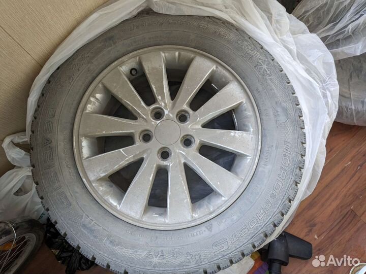 Литые диски r15 Subaru Impreza 4 шт