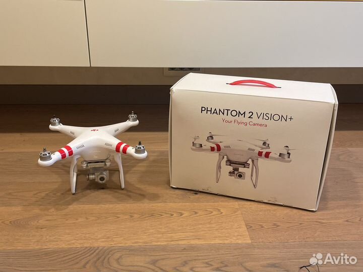 Квадрокоптер dji phantom 2 vision +
