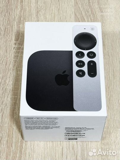 Apple TV 4K UHD, 128Gb Wi-Fi + Ethernet, NEW