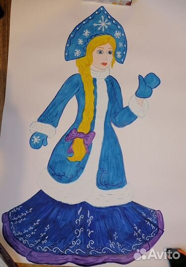 Рисунки на заказ в садик, школу и тд