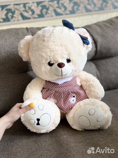 Плюшевый медведь новый
