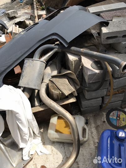 Задний бочок глушителя Лексус lx570 Lexus rx350