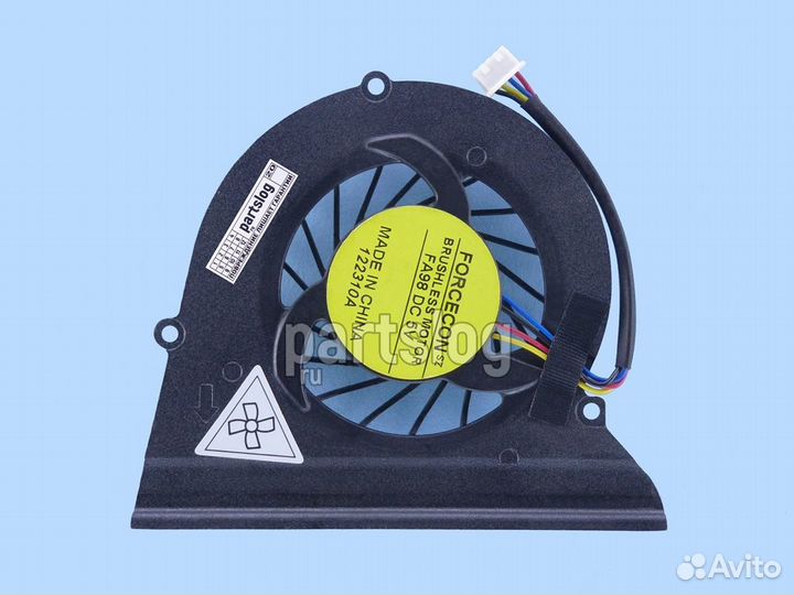 Вентилятор для Dell Alienware M11X R3 4-pin