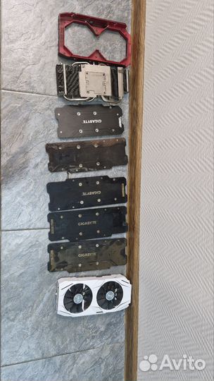 Радиаторы бэкплейты (backplates) для видеокарт