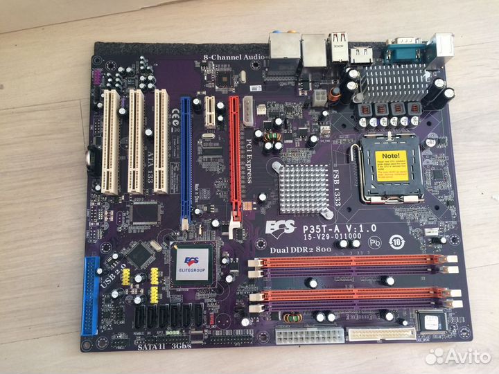 Материнская плата Elitegroup P35T-A Socket LGA775