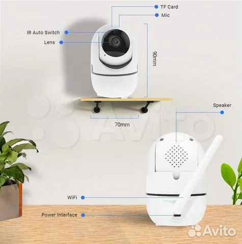 Беспроводная мини ip-камера 1080P