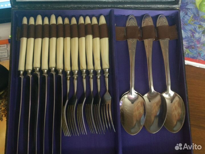 Столовый набор ложки и вилки СССР