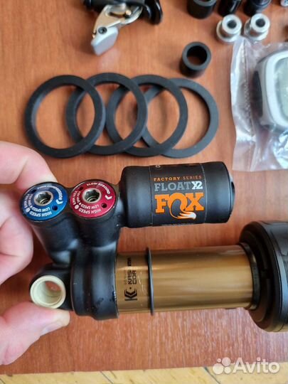 Амортизатор Fox X2 Kashima 216мм, манетка Fox