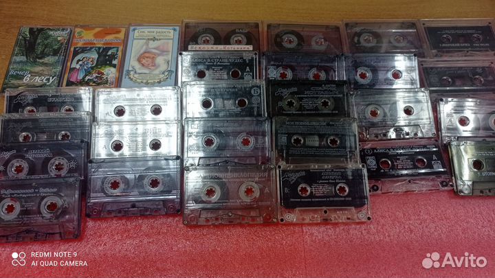 Аудиокассеты с детскими сказками