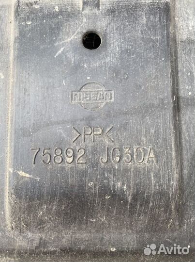 Защита двигателя Nissan x-trail