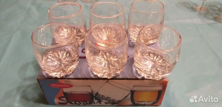 Фужеры и стопки из СССР