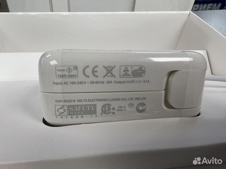 Блок питания для ноутбука apple 45w MagSafe