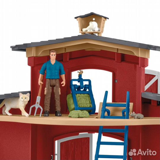 Schleich Farm World 42606 – Красный амбар