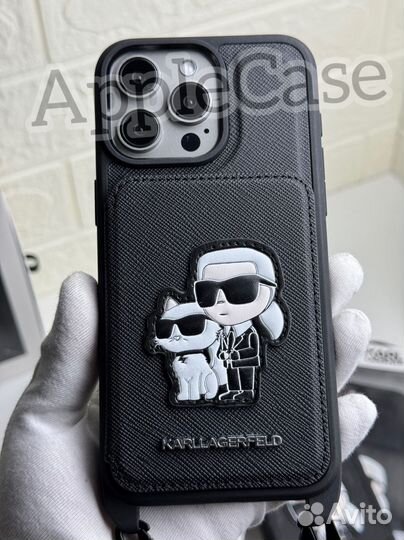 Чехол Karl Lagerfeld на iPhone 15/16 Pro/Pro Max